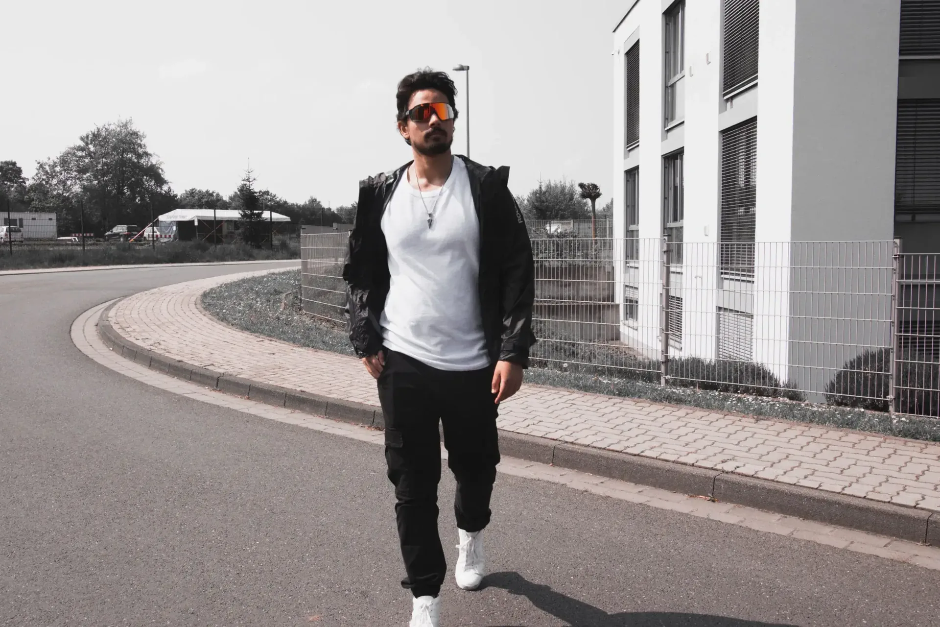 Modelfotografie Rockbros – Produkt am Model für Fashion und Outdoor Marke